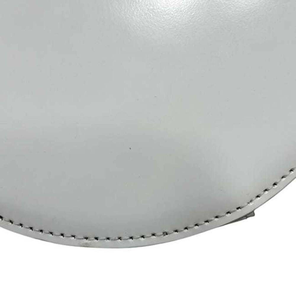 PRADA White Leather Pochette Shoulder Bag - Picture 8 of 11